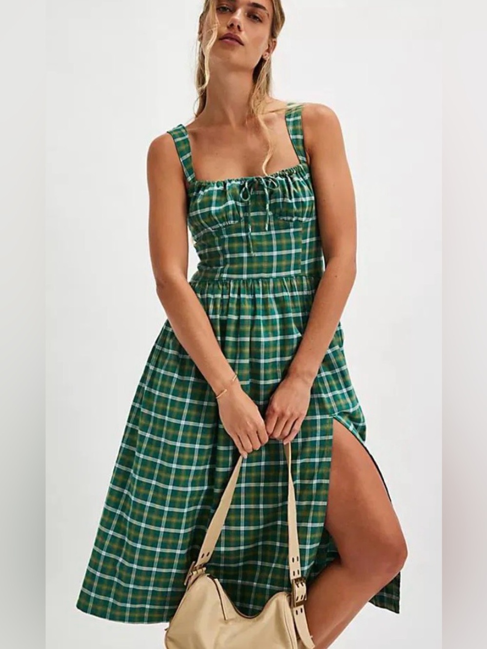 Free People Laters Baby Midi Dress